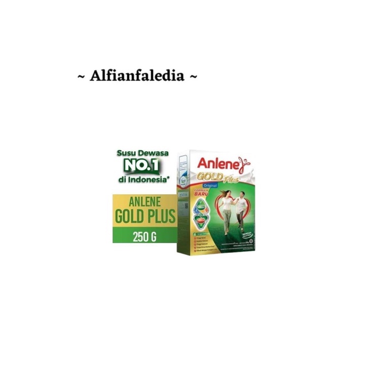 

Anlene Gold Plus Original 250 gr/Alfianfaledia