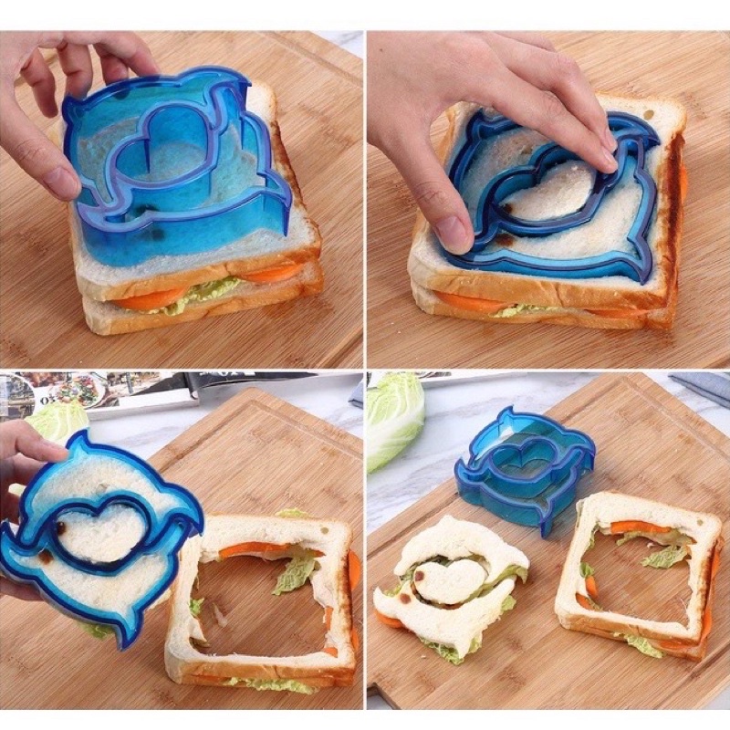 Cetakan Roti Sandwich - Sandwich Cutter Mold - Cetakan Roti Bentuk Lucu