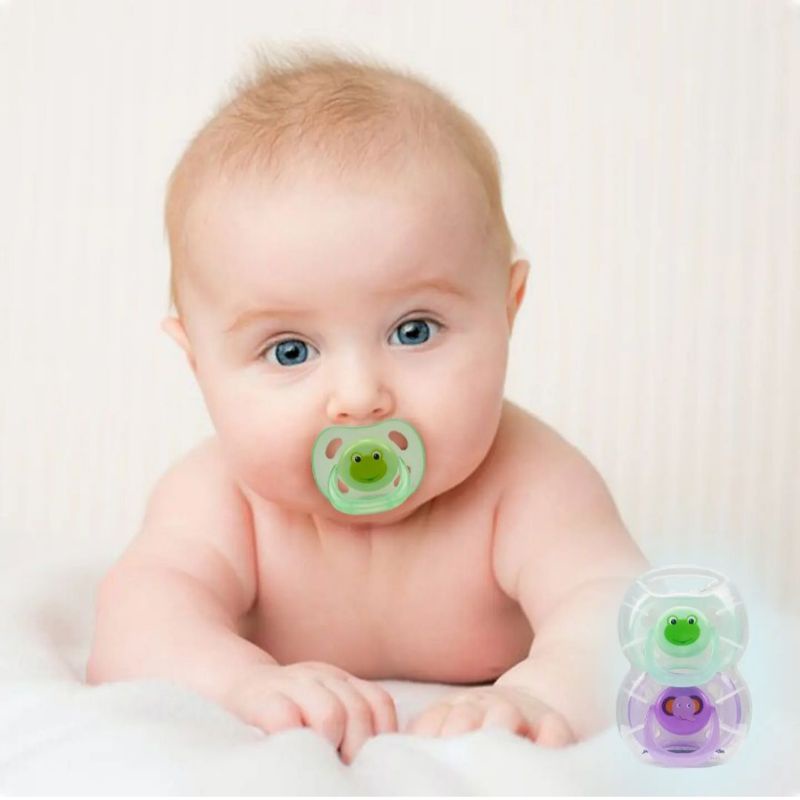 BABY SAFE Air Flow Pacifier Babysafe Isi 2 Empeng Bayi Baby Soother