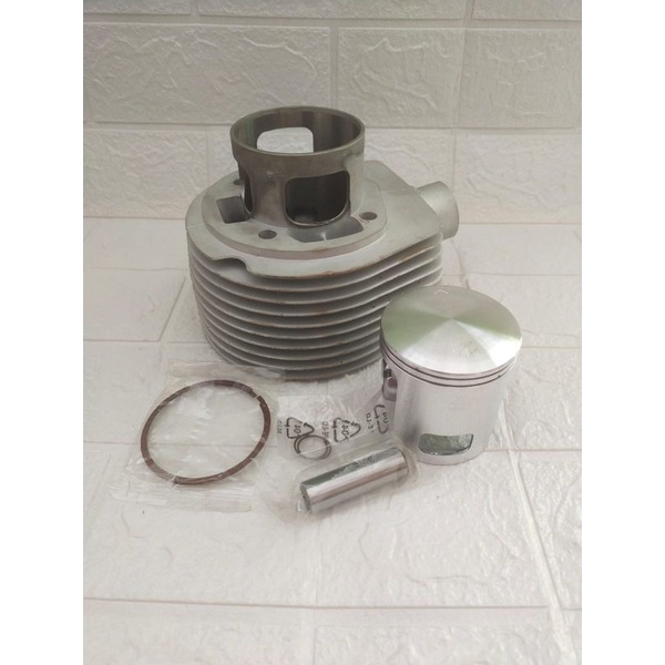 blok seher/cylider blok seher bore up TK racing excel bahan keramik uk 60/61/62/63/64 buat vespa 2 t