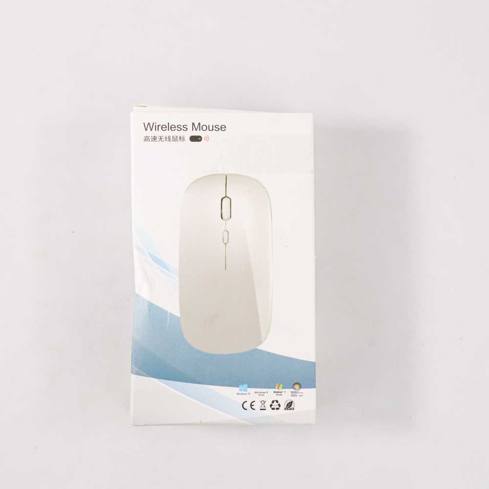 Mouse Wireless Slim Silent LED RGB USB 2.4GHz Mouse Dapat Di Isi Ulang