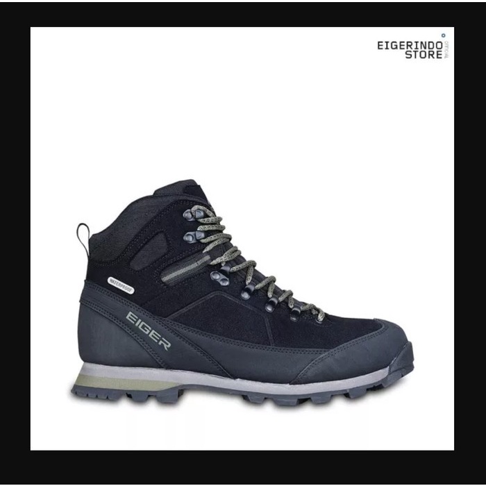 EIGER SEPATU BOOT PRIA CAYMAN LITE - BLACK