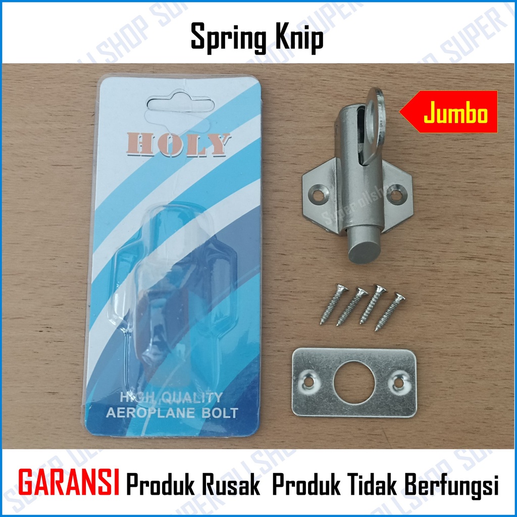 Spring Knife SN / Grendel Kodok / Slot Jendela / Grendel Jendela / Spring Knip Slot Kodok Gerendel Jumbo