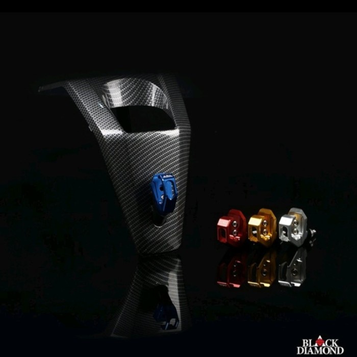 Cover Body Tengah Nmax New 2020/2021 Hitam Doff Cover gantungan Only - BLUE, BLACK DOFF