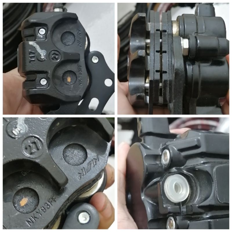 Kaliper caliper cakram belakang kepala pala babi ninja r original