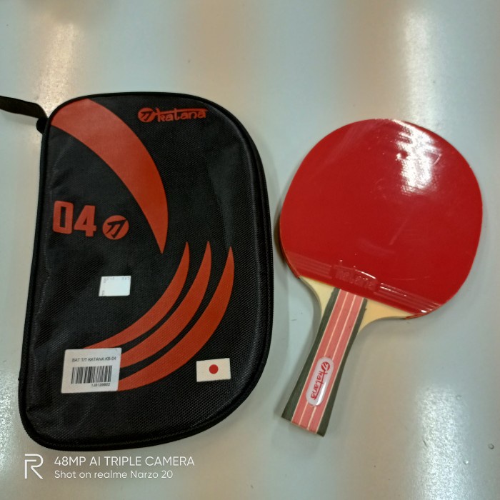 ORIGINAL Bat bet pingpong tenis meja katana KB-04 + tas