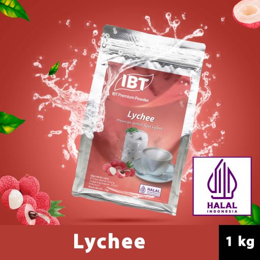 

Bahan Minuman Bubuk Leci. Lychee Bubble Tea Premium Powder Bagus