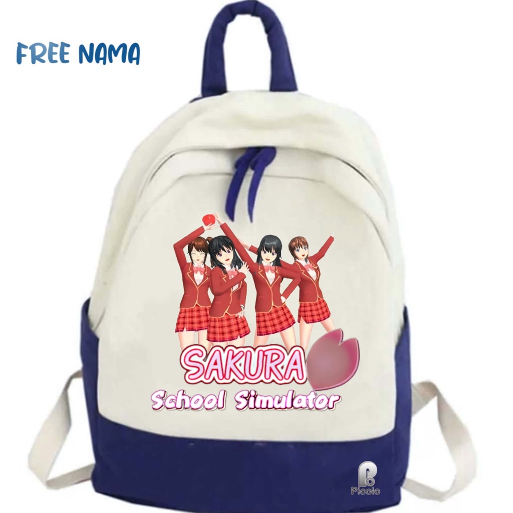 TAS SEKOLAH ANAK MOTIF SAKURA SCHOOL SIMULATOR