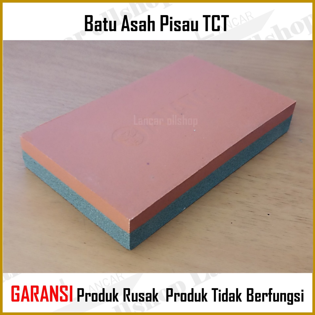 Batu Pengasah RRT / Asahan Pisau / Combination Sharpening Stone / Batu Asah Mata Pisau Plener TCT