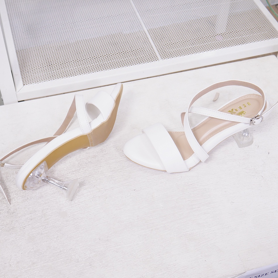 Bernx's Shoes - Nindhy Sendal Wanita High Heels Wanita 7 Cm Tali Silang