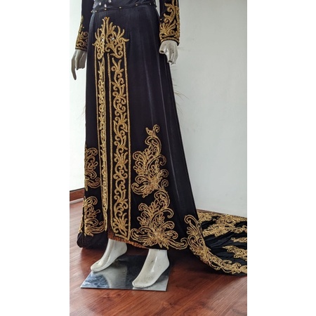 kebaya bludru Sanghai