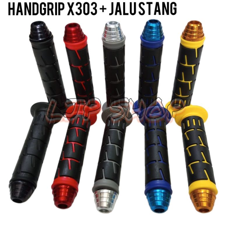 GRIP BASHI HANDFAT BASHI PLUS JALU STANG RACING ORIGINAL X303 DAN 313 QUALITY