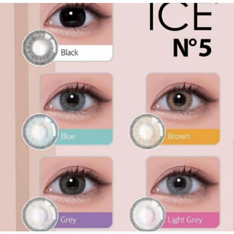 X2 Ice N5 / Ice No 5 Softlens Warna