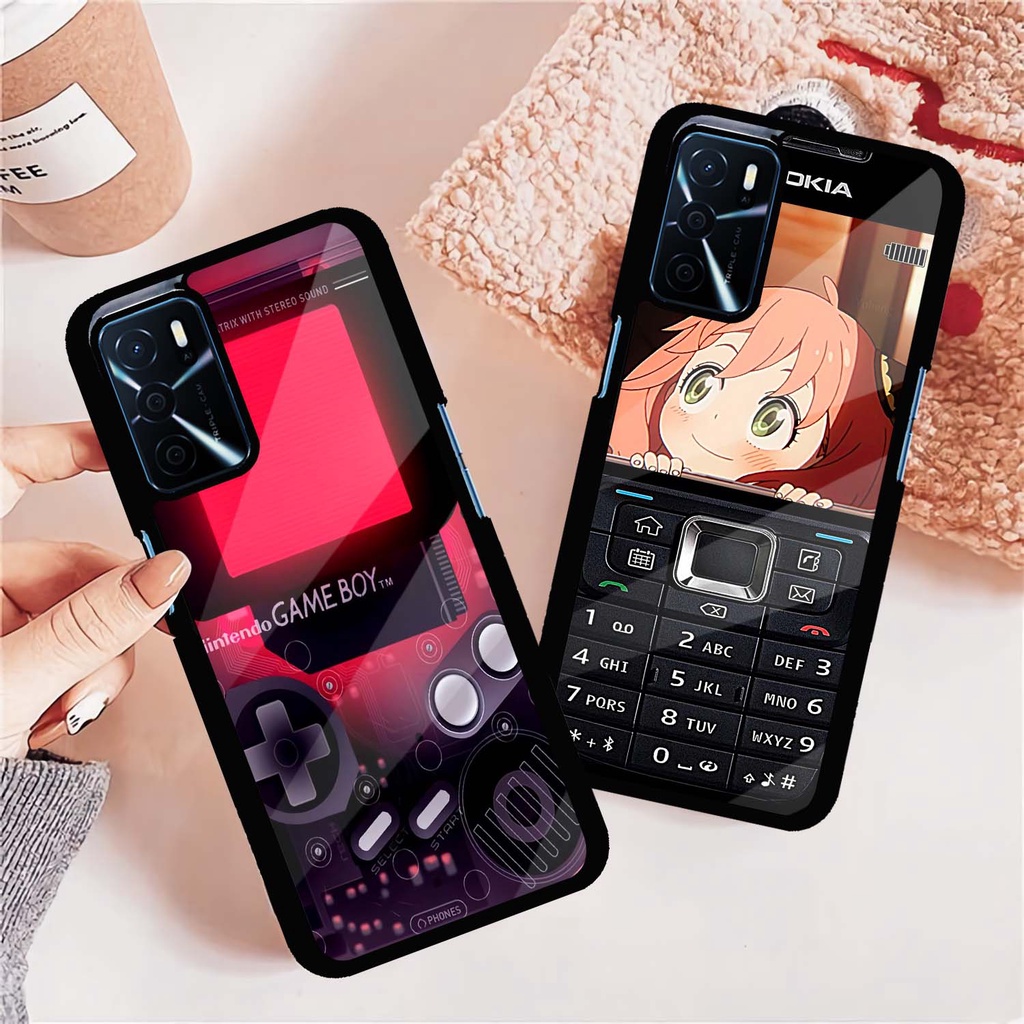 Case Kilau Oppo | A16 | A16S | Casing Hp Glossy | Motif Hp Game