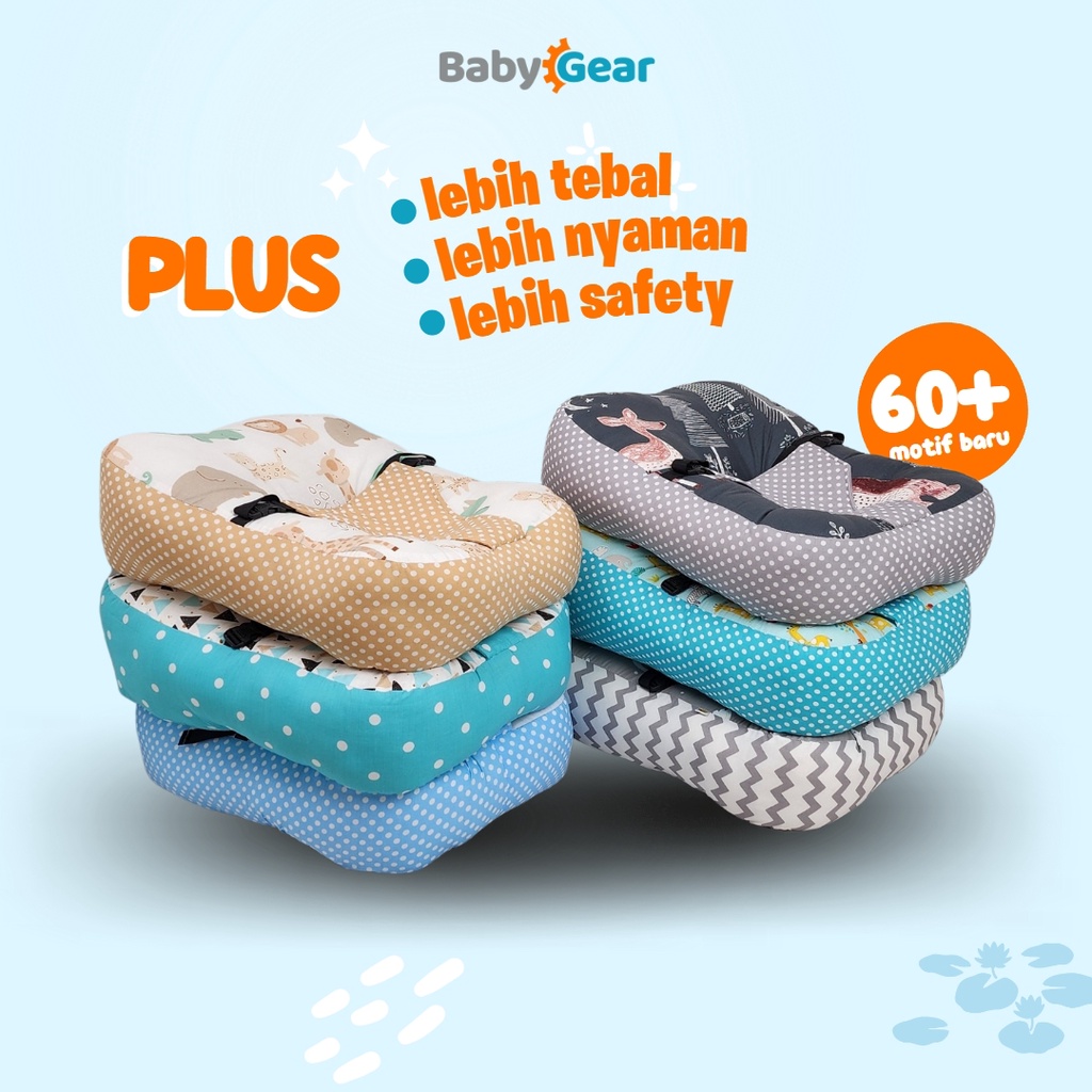 Sofa Bayi Plus Sabuk Pengaman - Katun Catra Premium