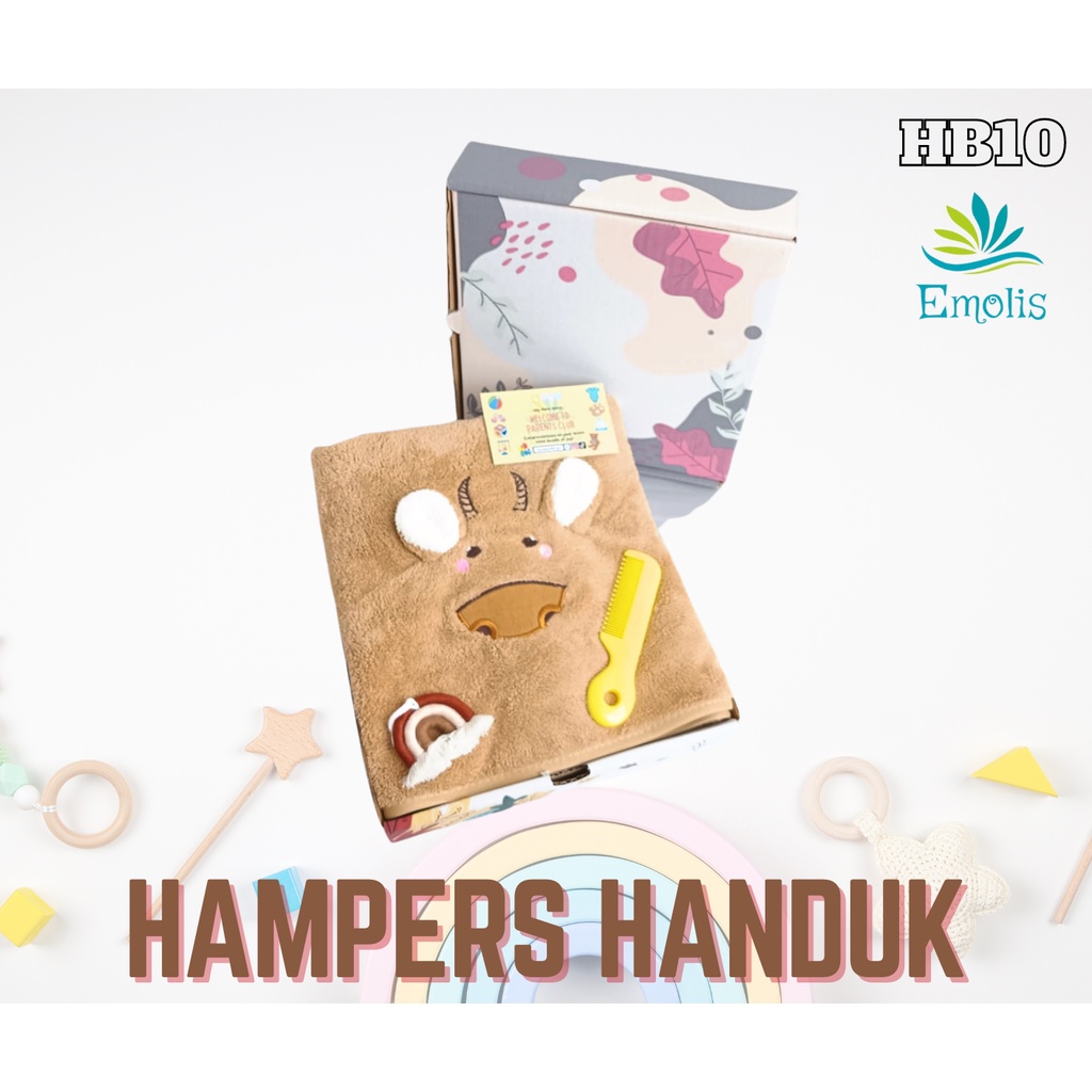 HB10 Hampers Bayi Newborn Baby Gift Emolis Kado Bayi Lahiran Unisex / Boy / Girl Perlengkapan Bayi Murah