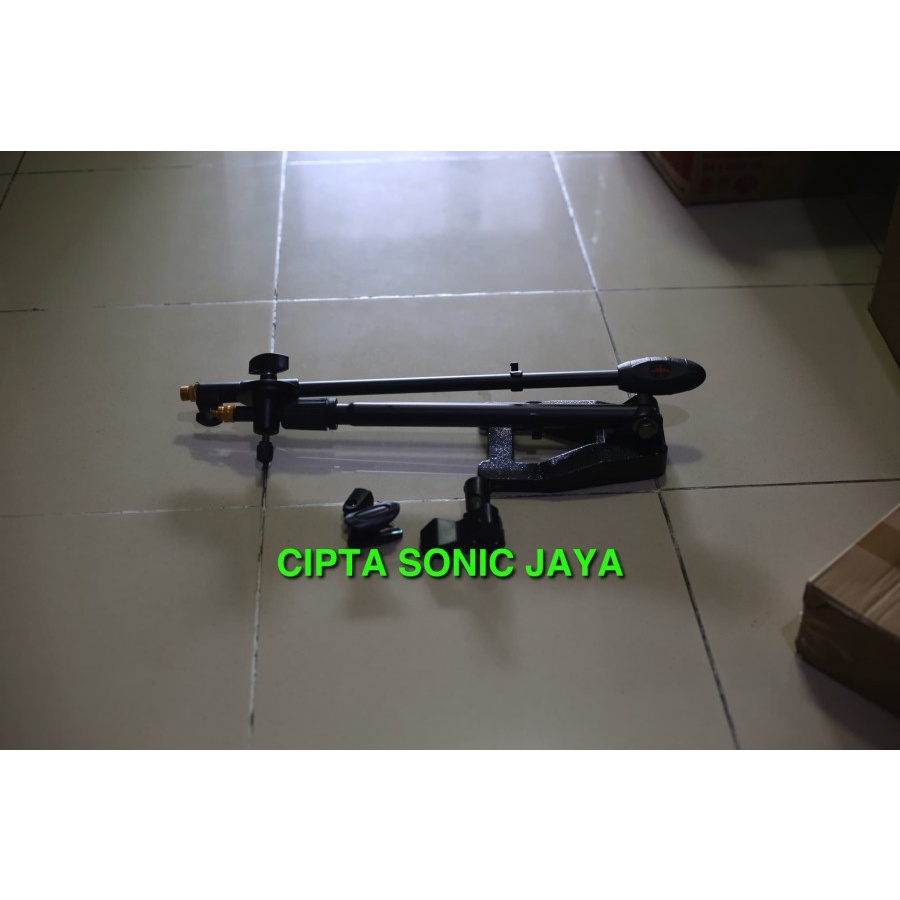 stand mic pendek targa DS45 full besi