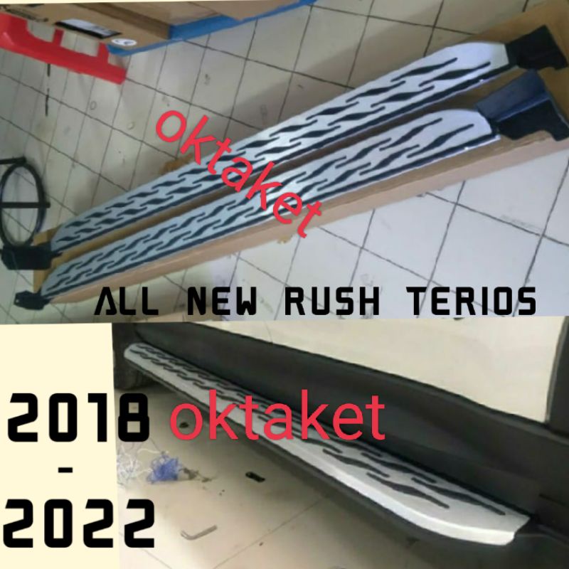 running board foot step all new Rush Terios 2018 2020 2022 2023 Model Design new