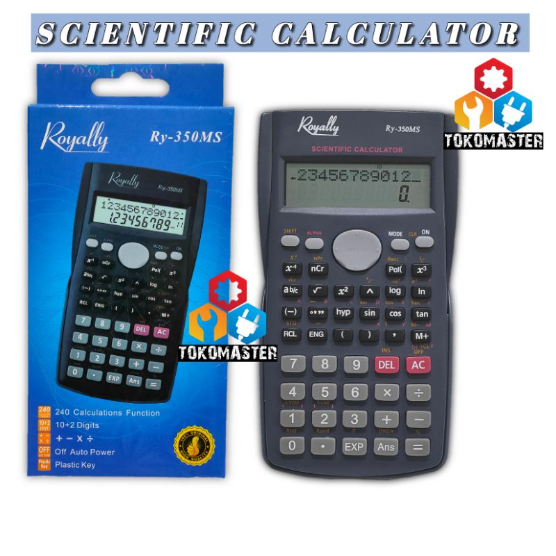 Kalkulator Scientific MS-350 Finance Calculator Financial