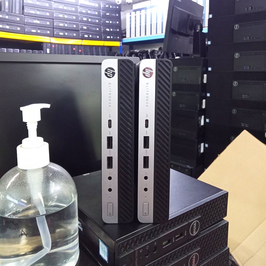 PC MINI HP 800 G3 INTEL CORE I5-6500-RAM 4GB-SSD 256 NVME