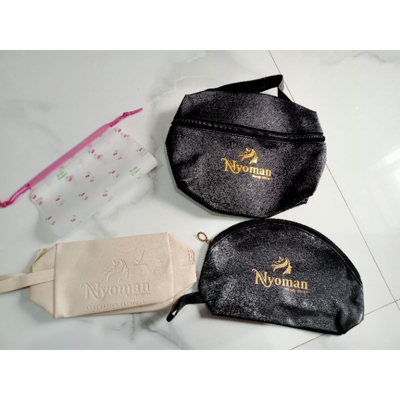 pouch nyoman beauty skincare / tas nyoman