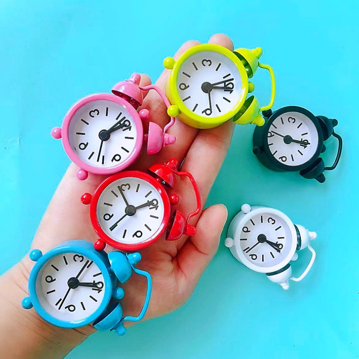 Jam Beker Alarm Mini / Jam Mini / Jam Meja Mini / Jam Unik / Jam Beker Mini / Jam Analog