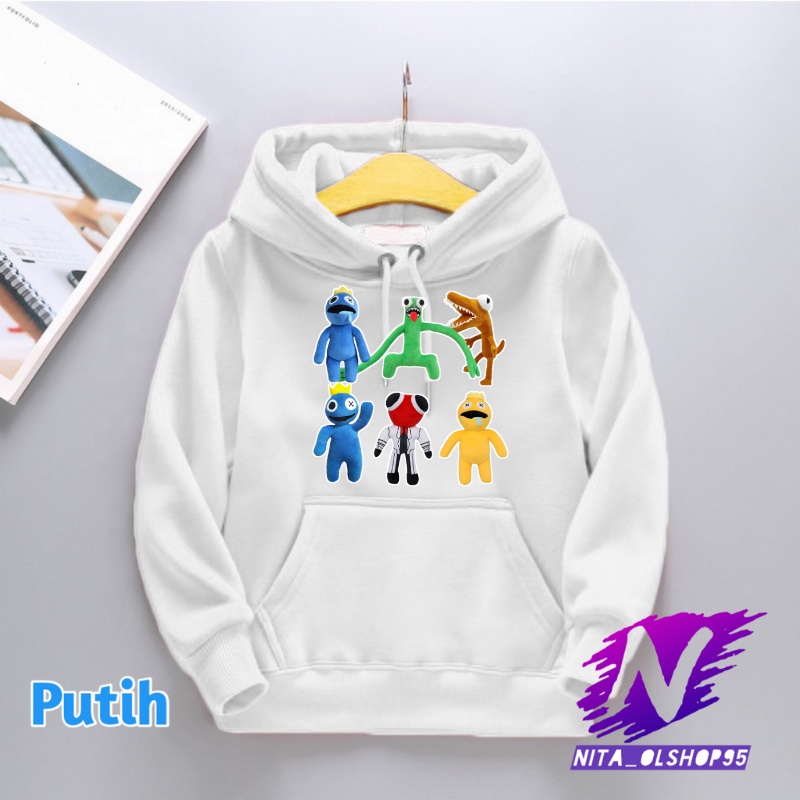 hoodie anak boneka rainbow friends