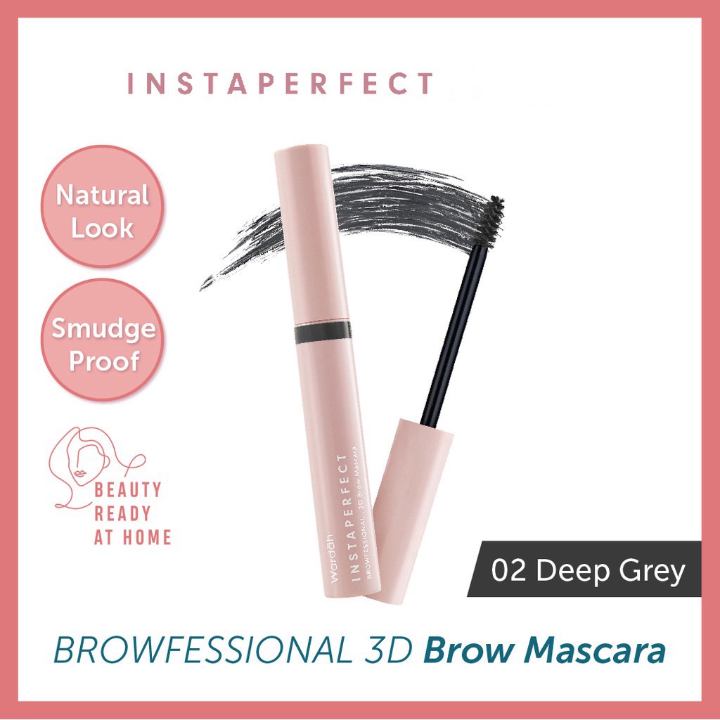 WARDAH Instaperfect Browfessional 3D Brow Mascara