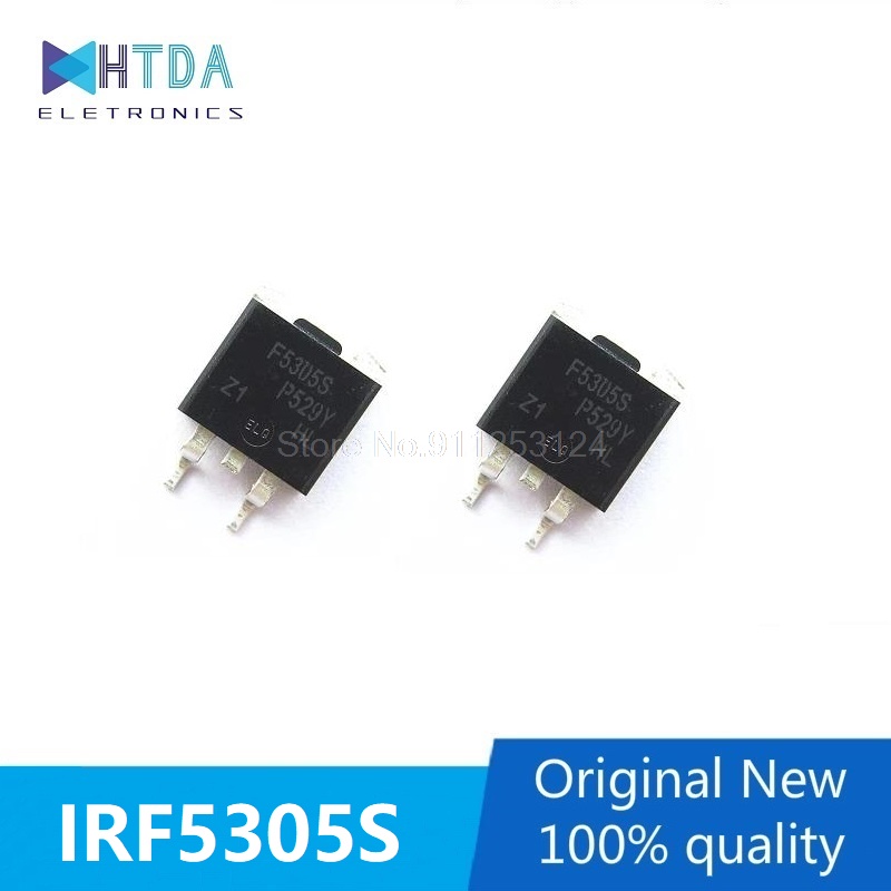 6pcs/lot F5305S TO-263 IRF5305S 55V/31A MOSFET In Stock 新边进口