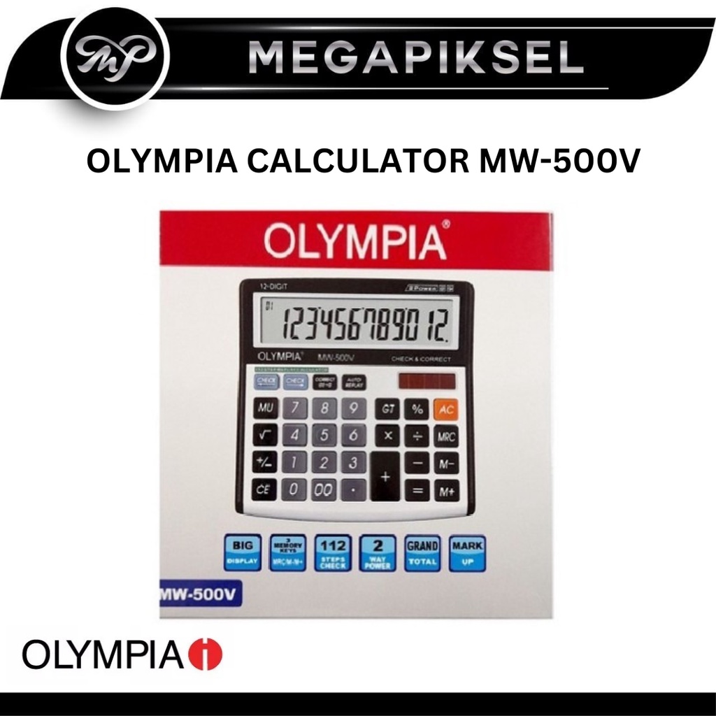 

OLYMPIA CALCULATOR MW-500V - Kalkulator