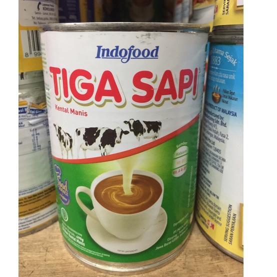 

CODES8e8D--Indofood Tiga Sapi 490 gr Susu Kental Manis