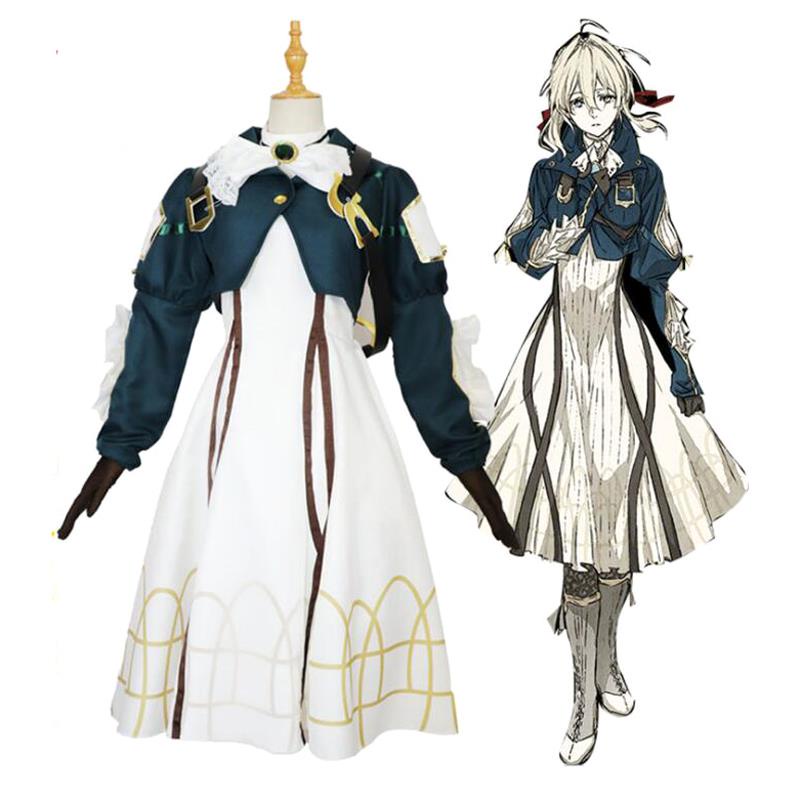 Violet Evergarden Costume Anime Violet Evergarden Cosplay Women Japanese Anime Costume Gothic Lolita