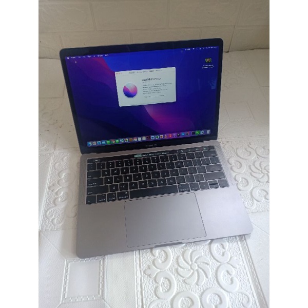 MACBOOK PRO 2019 TOUCHBAR CORE i5 RAM 8GB SSD 256GB  13INCHI RETINA