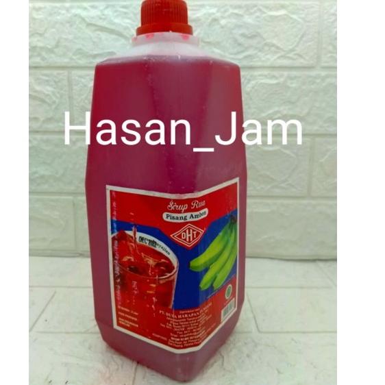 

HOT Product sirup DHT asli pisang ambon Makassar isi 2 liter 1 pcs !!