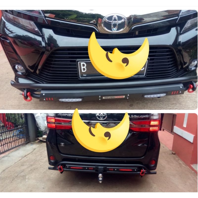 paket tanduk depan dan Towing Cobra Grand/All New Avanza/Xenia dari 2008-2021