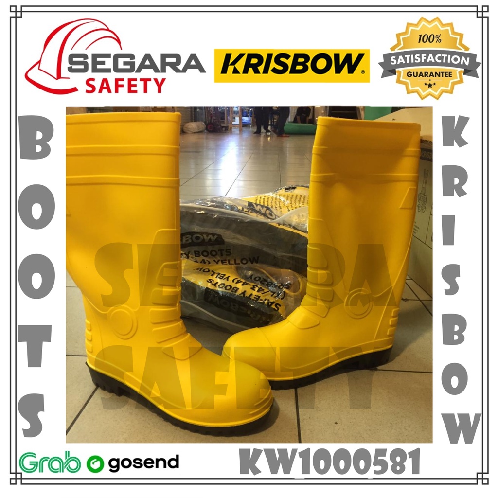 Sepatu safety boots KRISBOW original