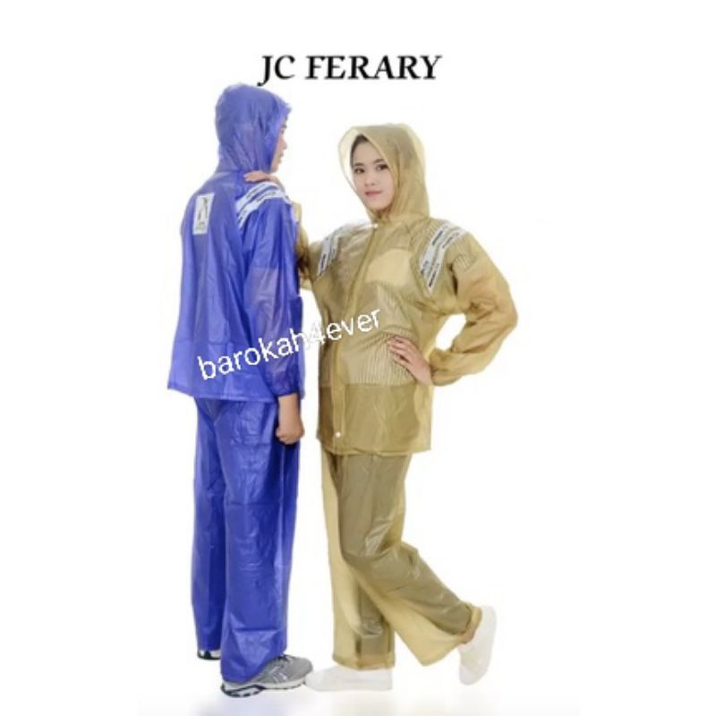 PENGUIN'S Jas hujan Jaket Celana FERRARI Penguin Setelan ferrari