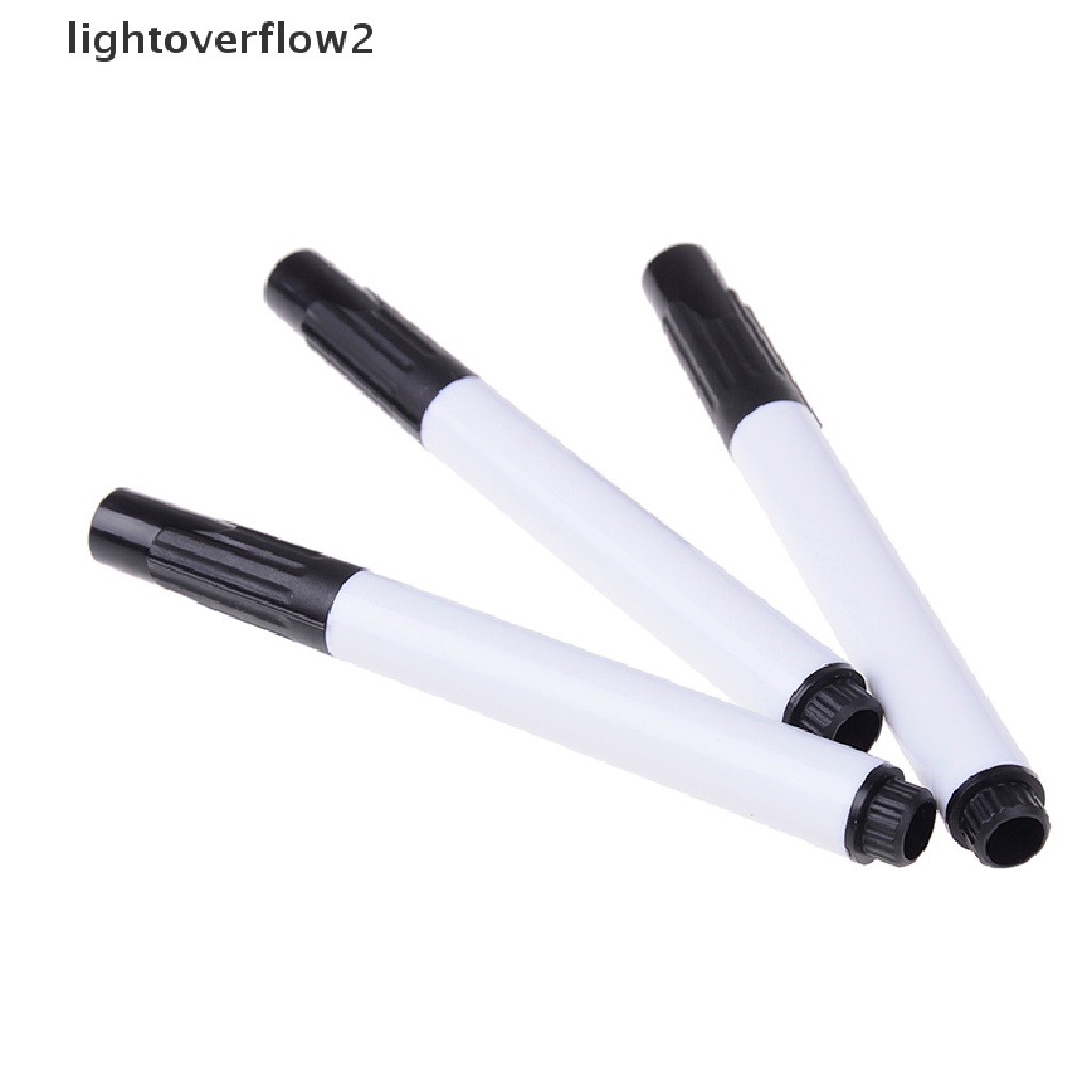 (lightoverflow2) 1pc Spidol Kapur Cair Warna Putih Untuk Papan Tulis / Kaca / Jendela (ID)