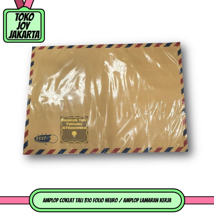 

Hadir Amplop Coklat Tali 310 Folio Neuro / Amplop Lamaran Kerja Bergaransi