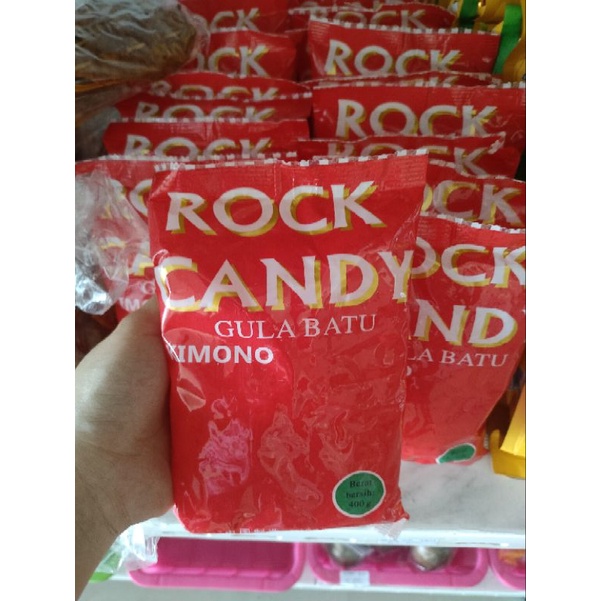 

KIMINO LUMP SUGAR 400G /ROCK CANDY/GULA BATU KRISTAL/GULA BATU IMPORT