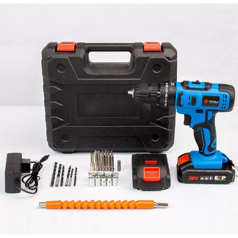 BOR BATERAI BETON HUJIA 36 VOLT SET