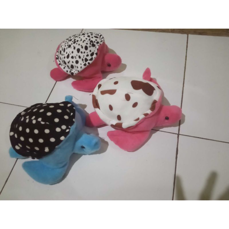 boneka kura-kura lucu ukuran s