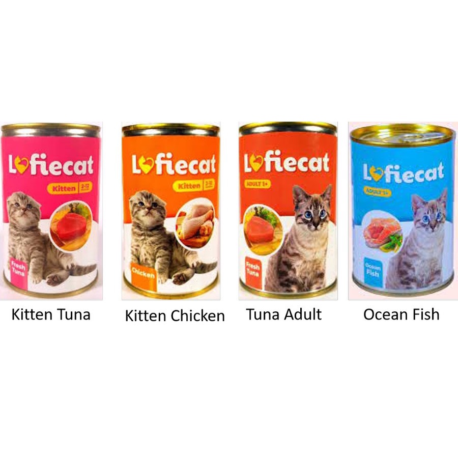 LOFIE CAT MAKANAN KUCING BASAH 400 GR