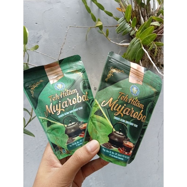 

TEH HITAM MUJAROBAT ORIGINAL 45 GR TERMURAH HALAL EXPIRED 2026 + ADMIN SHOPEE ||BERKHASIAT KESEHATAN TUBUHr