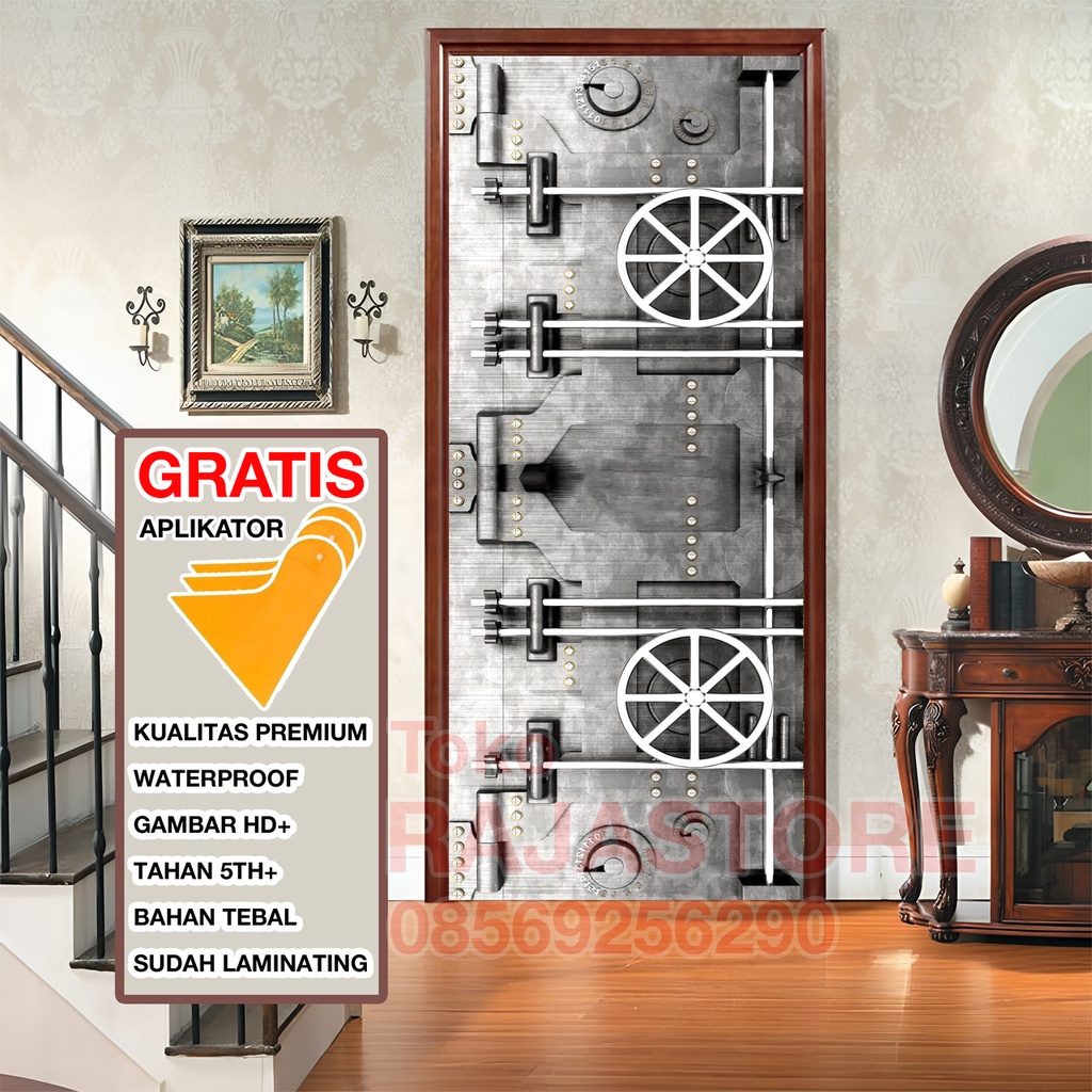 STIKER PINTU / Stiker Pintu Kamar Tidur / Stiker Pintu Kaca / Stiker Pintu Kamar / Stiker Pintu Kama