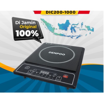 Kompor Listrik Induction Cooker Ceramic Plate DIC 200-1000 Terbaru dan Super Hemat Listrik