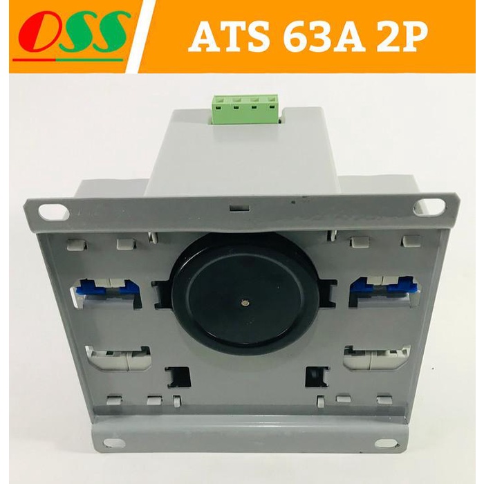 ATS AUTO TRANSFER SWITCH ATS 63A 2P 2 POLE UNTUK OTOMATIS GENSET