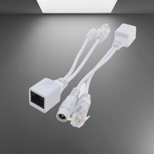 xitey kabel poe Splitter Cable POE set putih