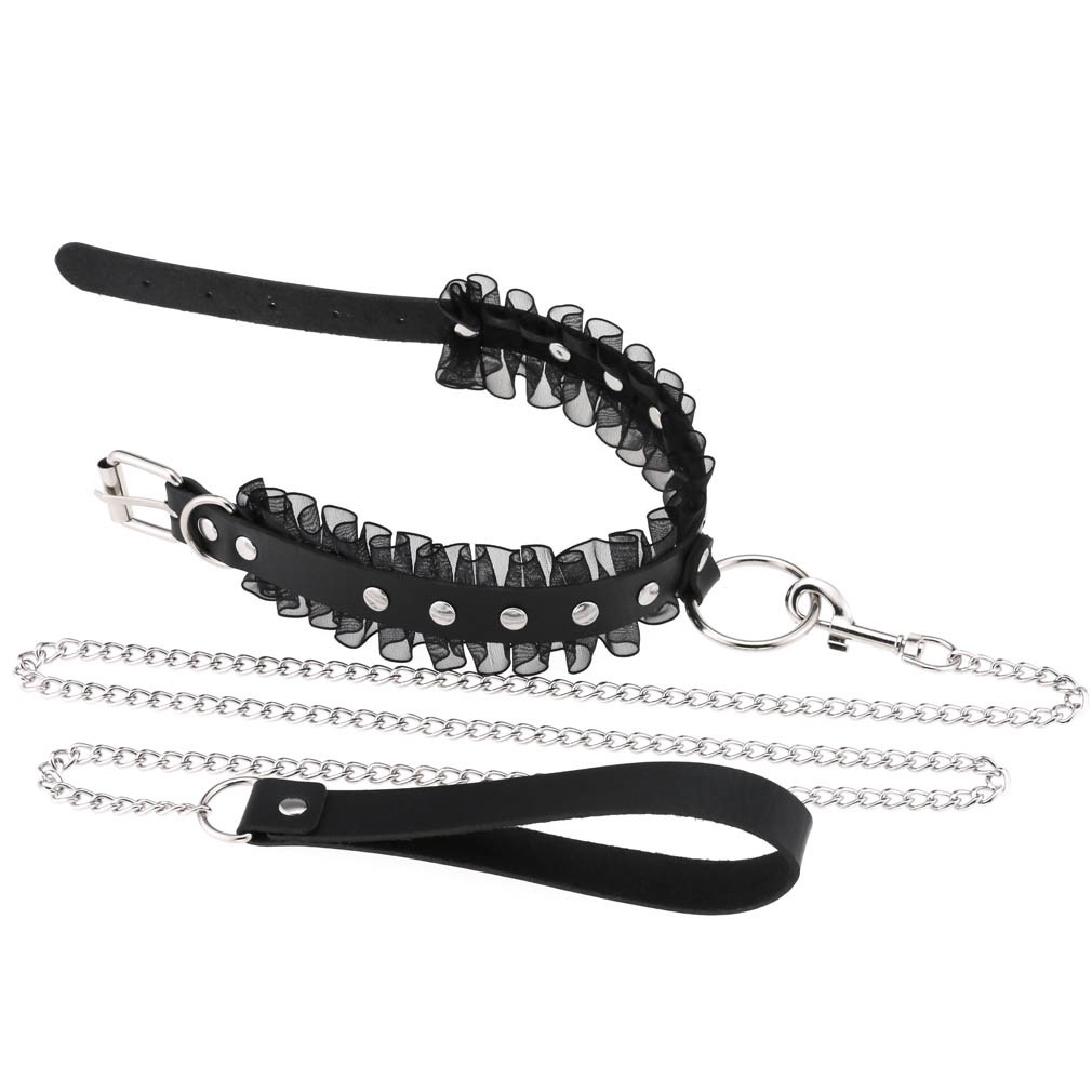 Kalung Choker Tali Traksi Bahan Kulit PU Warna Hitam Dengan Liontin Pita Gaya Punk Harajuku Untuk Wanita