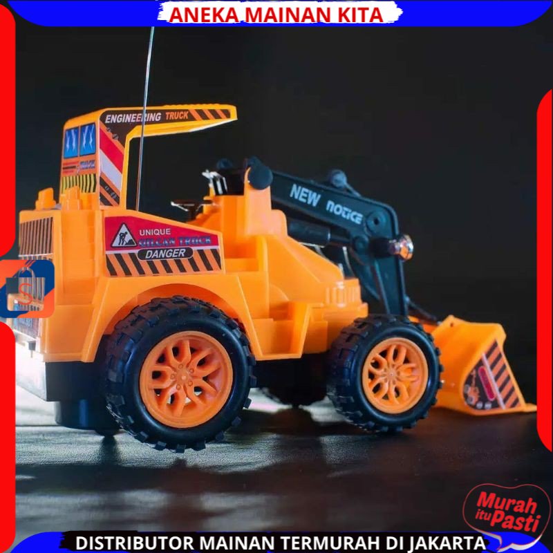 PROMO MAINAN ANAK RC BEKO TRUCK / REMOTE CONTROL TRUCK SET KONTRUKSI